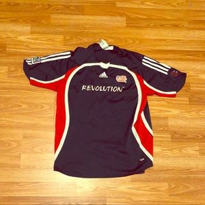 Small New England Revolution Jersey no number